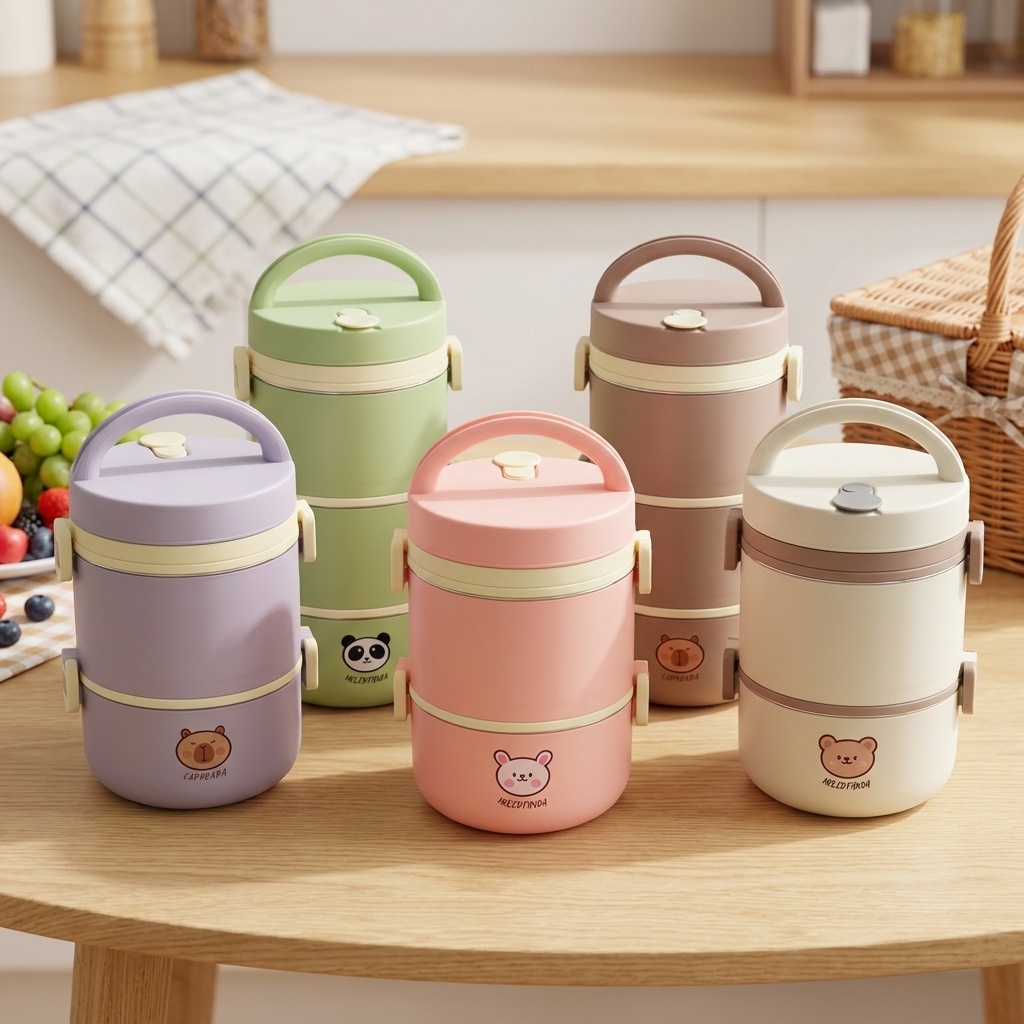 304 Edelstahl Thermische Lunch – Food Storage Jar Set Bewertung und Preis