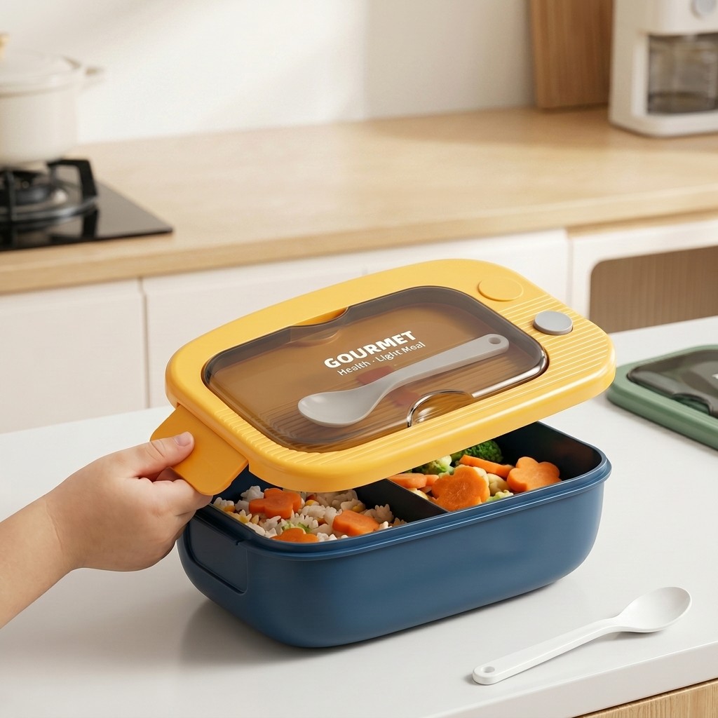 Mikrowellengeeignete Plastik-B – Food Storage With Scoop Bewertung und Preis