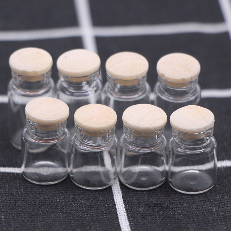 4 Stücke 1:12 Puppenhaus Minia – Food Storage Jars With Wooden Lids Bewertung und Preis