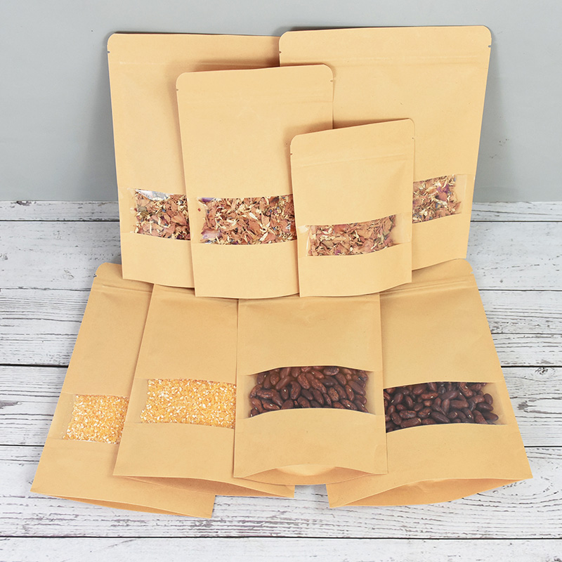 20/50 stücke Kraft Papier Zip- – Lock And Lock Food Storage Bewertung und Preis