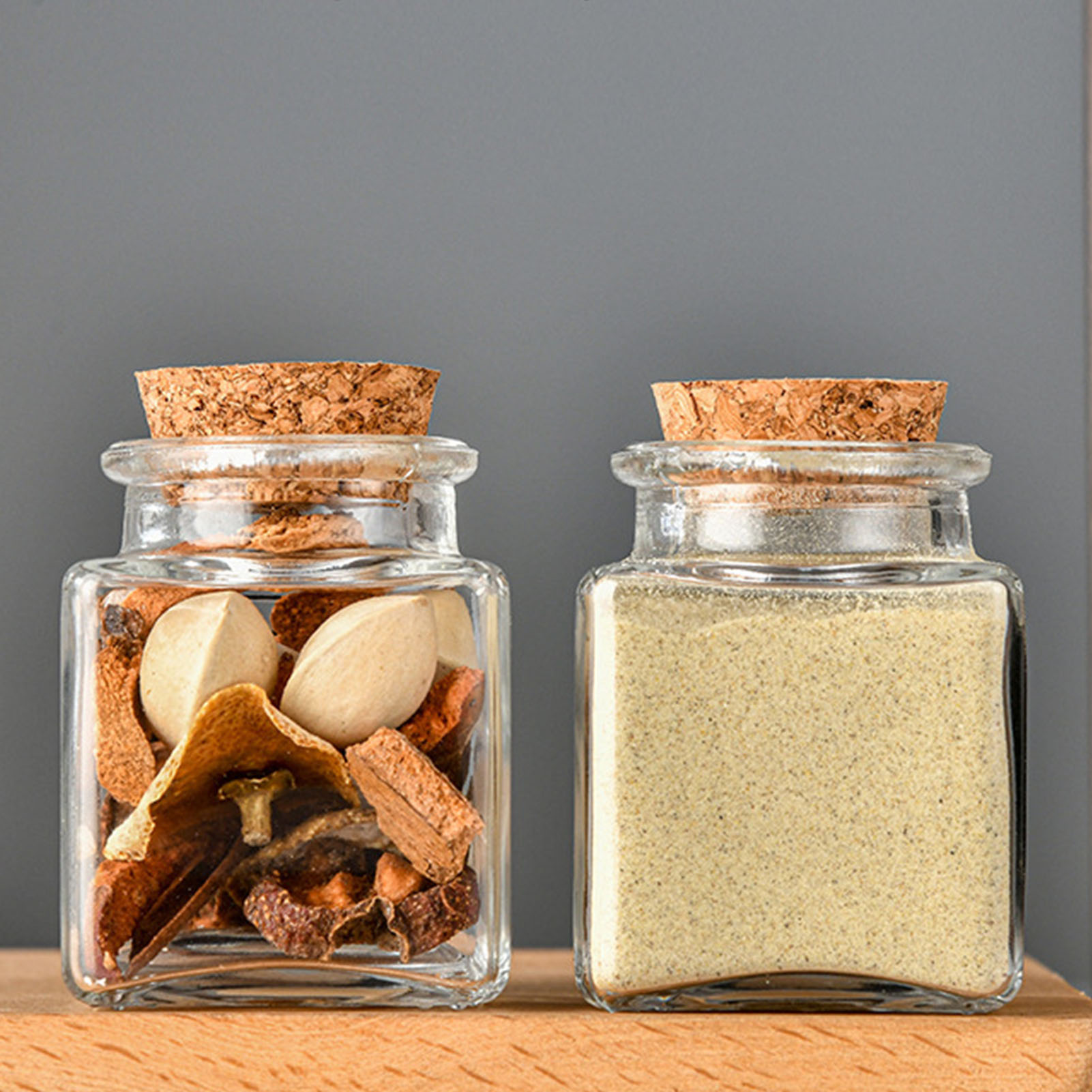 1/5/10 Stück Glas-Vorratsdosen – Food Storage Jar Glass Bewertung und Preis