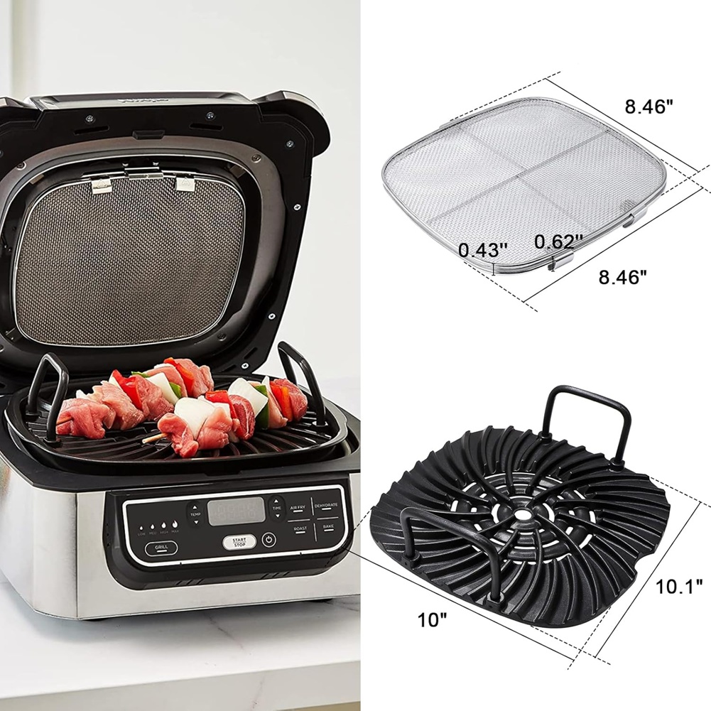 M02K-Spritzschutz und Grillpla – Ninja Air Fryer Af300 Bewertung und Preis