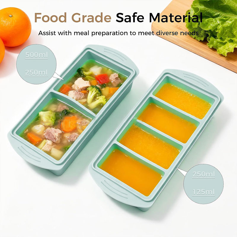 Silikon-Gefrierbehälter mit De – Xl Food Storage Containers With Lids Bewertung und Preis