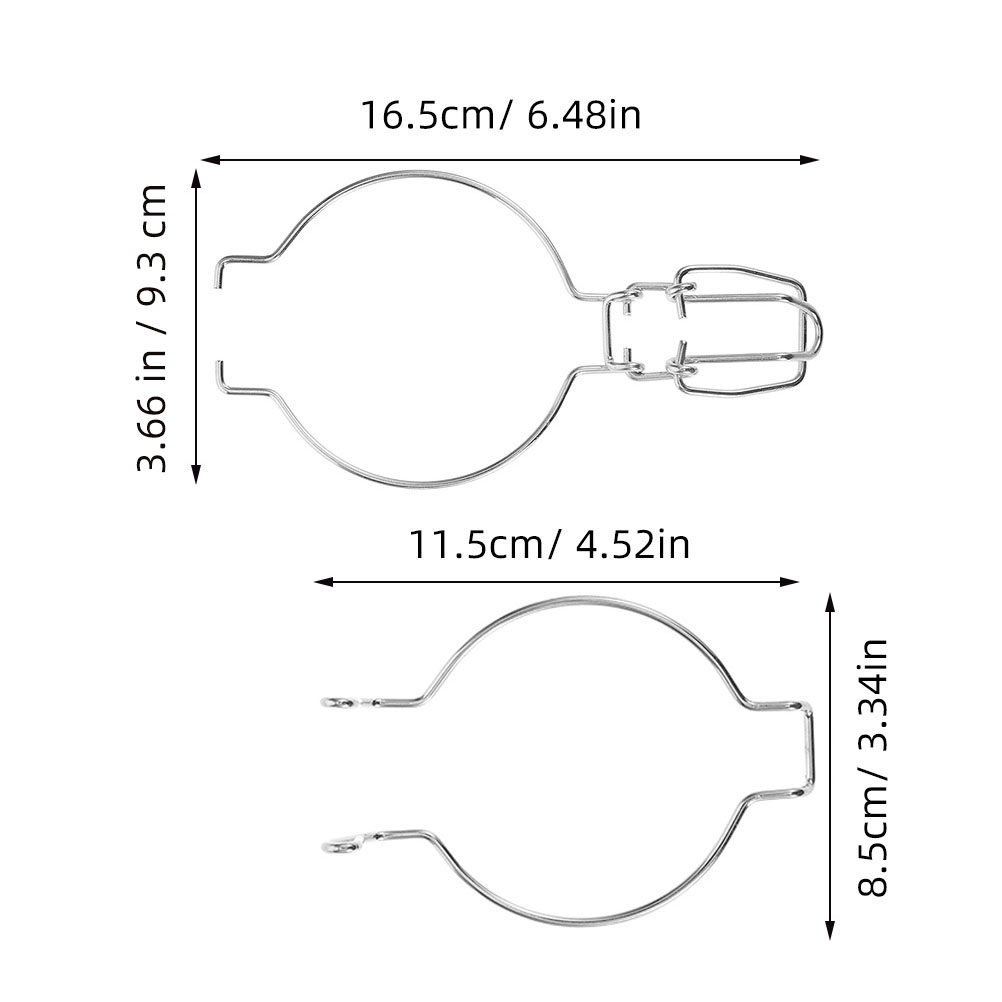 12 Stück Glasgefäß-Drahtklamme – Food Storage Airtight Bewertung und Preis