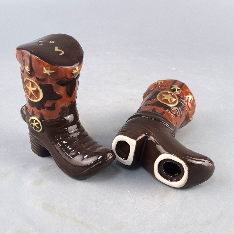 Vintage Stiefel Keramik Gewürz – Food Storage Jar Set Bewertung und Preis