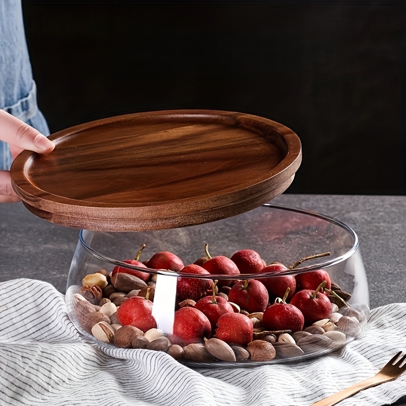 Glasbehälter mit Holzdeckeln – – Food Storage Jars With Wooden Lids Bewertung und Preis