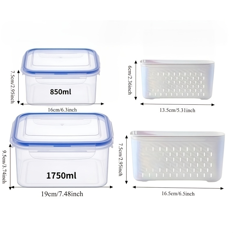 4-teiliges Set Auslaufsichere  – Food Storage Jar Set Bewertung und Preis