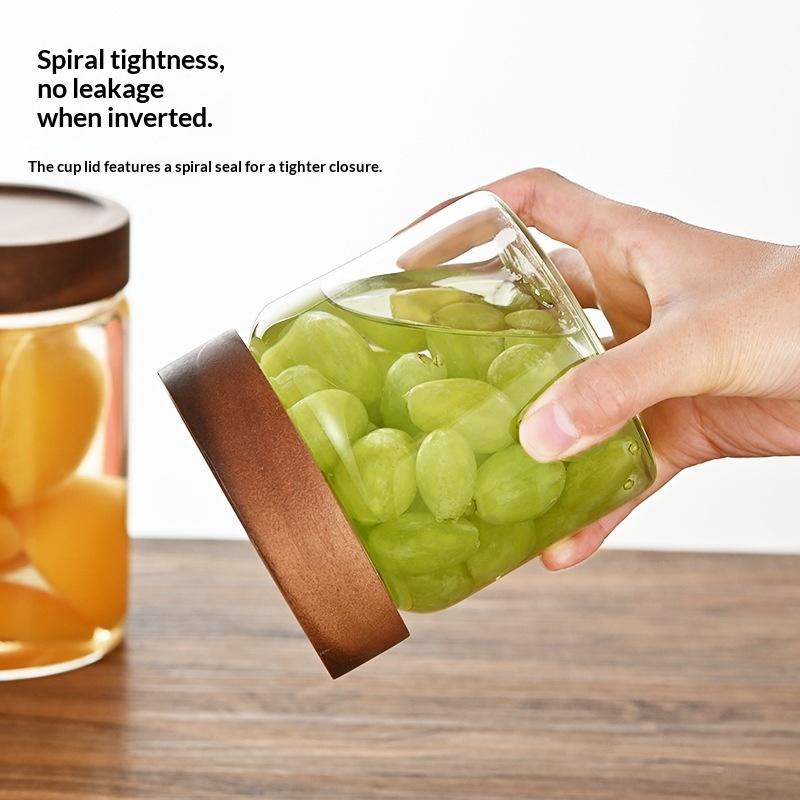 Kaffeebohnen-Aufbewahrungsbehä – Food Storage Jars With Wooden Lids Bewertung und Preis