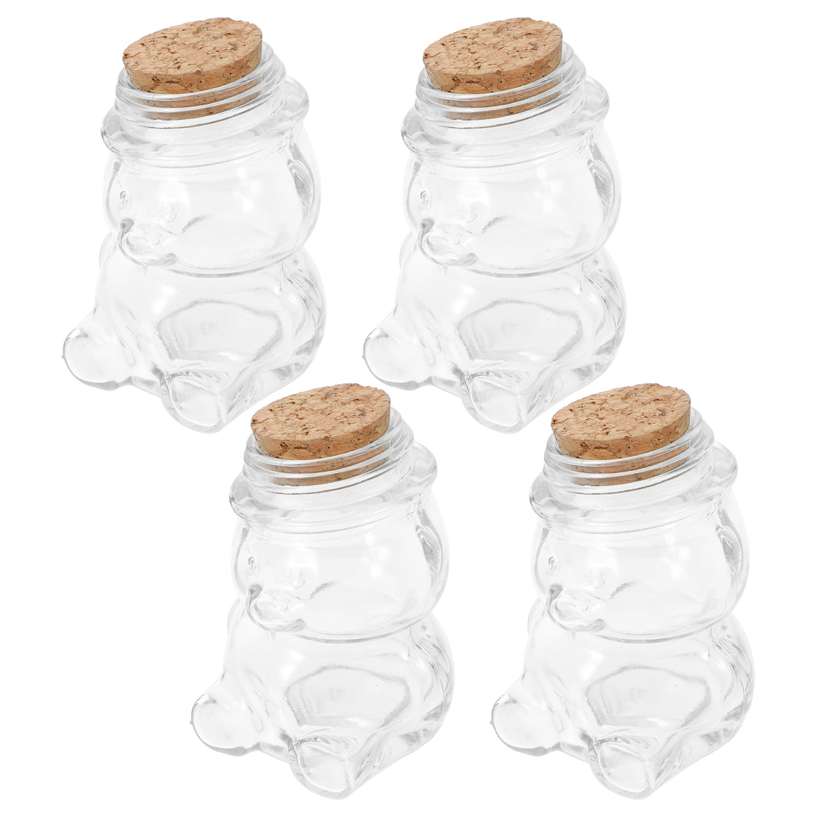 4-teiliges Glas-Bonbonglas-Set – Food Storage Airtight Bewertung und Preis