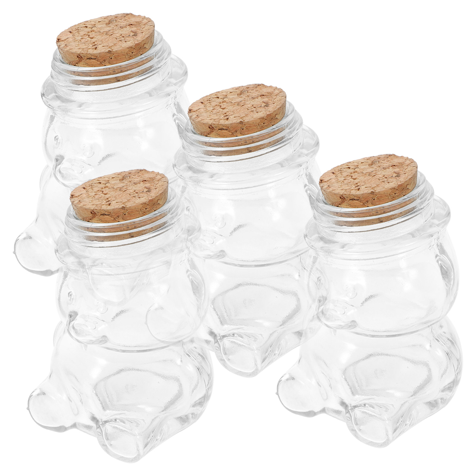 4-teiliges Glas-Bonbonglas-Set – Food Storage Airtight Bewertung und Preis