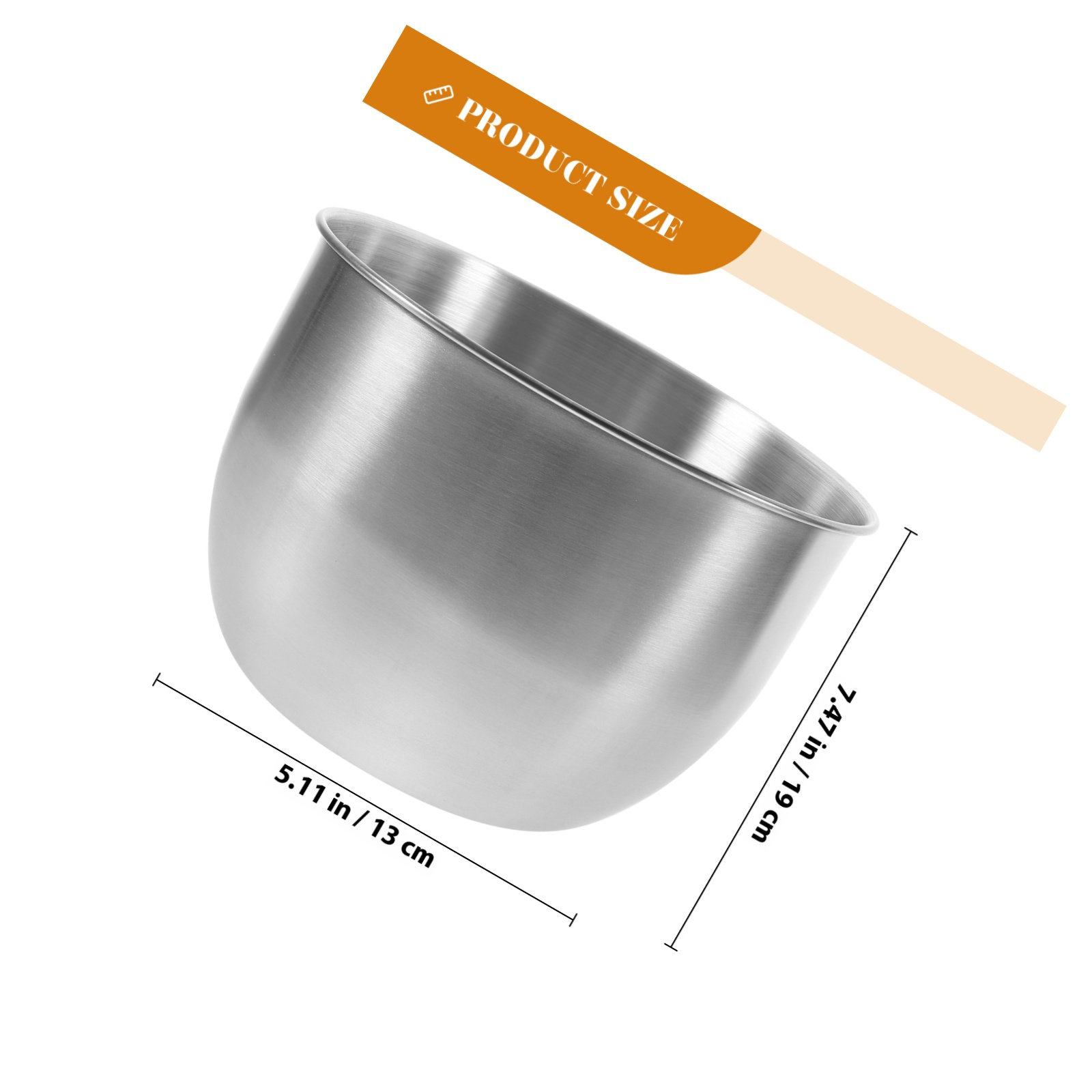Tiefe Edelstahl-Rührschüssel,  – Food Storage Meal Prep Bewertung und Preis