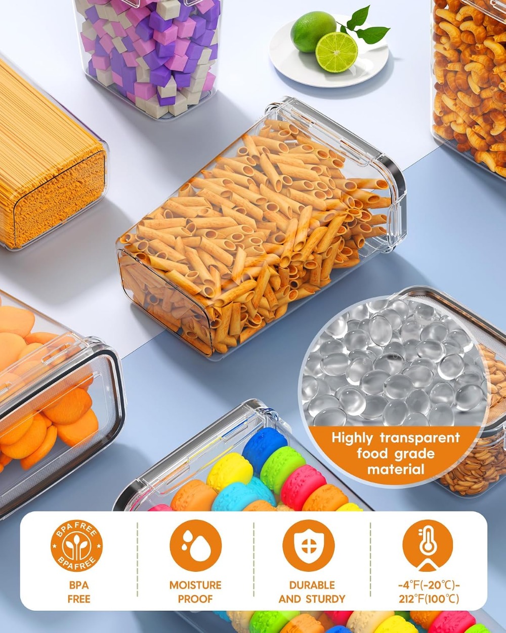 24 Stück Luftdichte Lebensmitt – Food Storage Container Bewertung und Preis