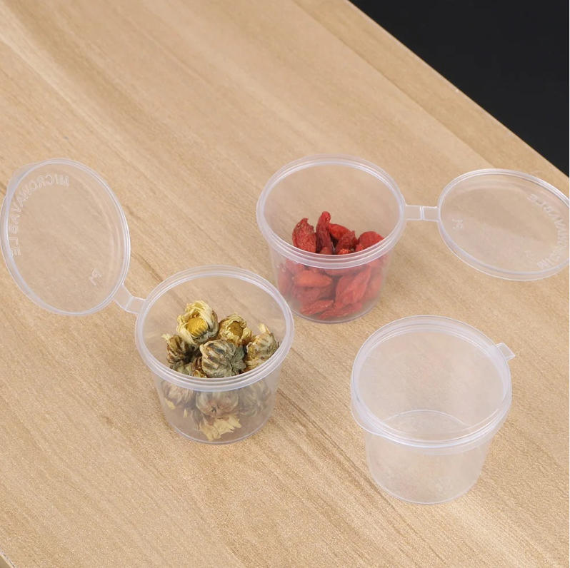 Einweg-Klarsicht-Plastiksaucen – Food Storage Jar Set Bewertung und Preis