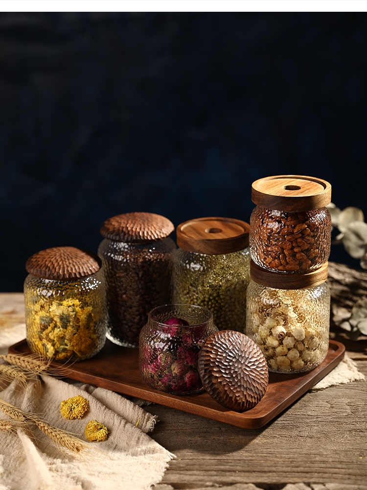 Akazienholzdeckel, Glas, Mehrk – Food Storage Jars With Wooden Lids Bewertung und Preis