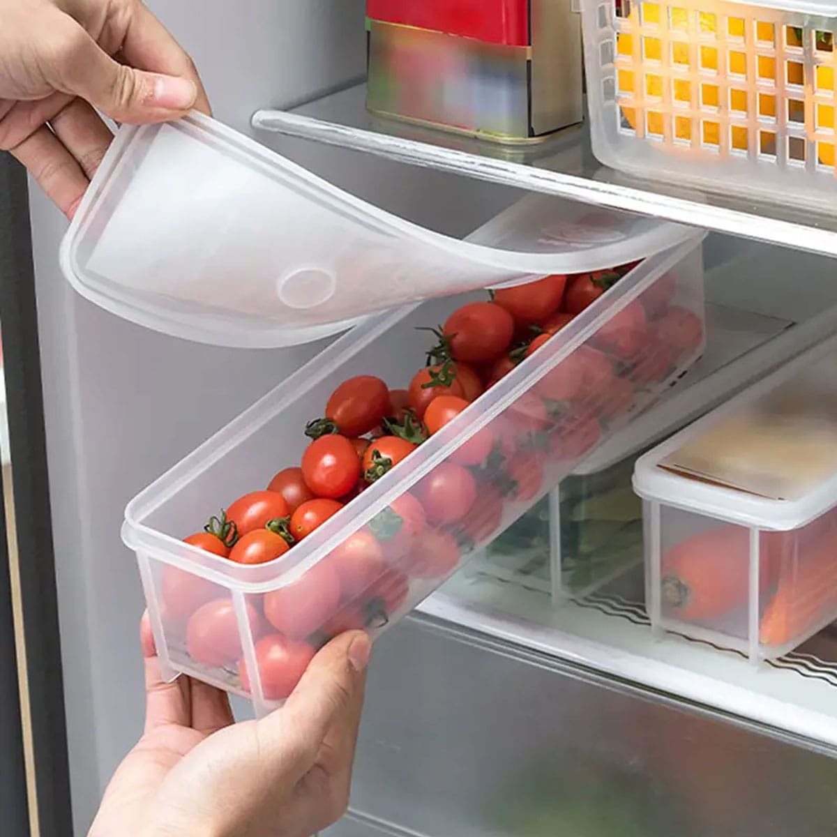 1 transparente Kunststoff-Aufb – Food Storage Quart Bewertung und Preis