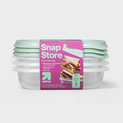 2026 Neu 3er-Pack 24oz Quadrat – Food Storage Meal Prep Bewertung und Preis